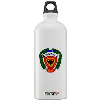 3B4M - M01 - 03 - 3rd Battalion 4th Marines - Sigg Water Bottle 1.0L - Click Image to Close